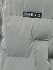 Пуховик CHER '17 INTERTOP модель 02173FW24-02 Фото