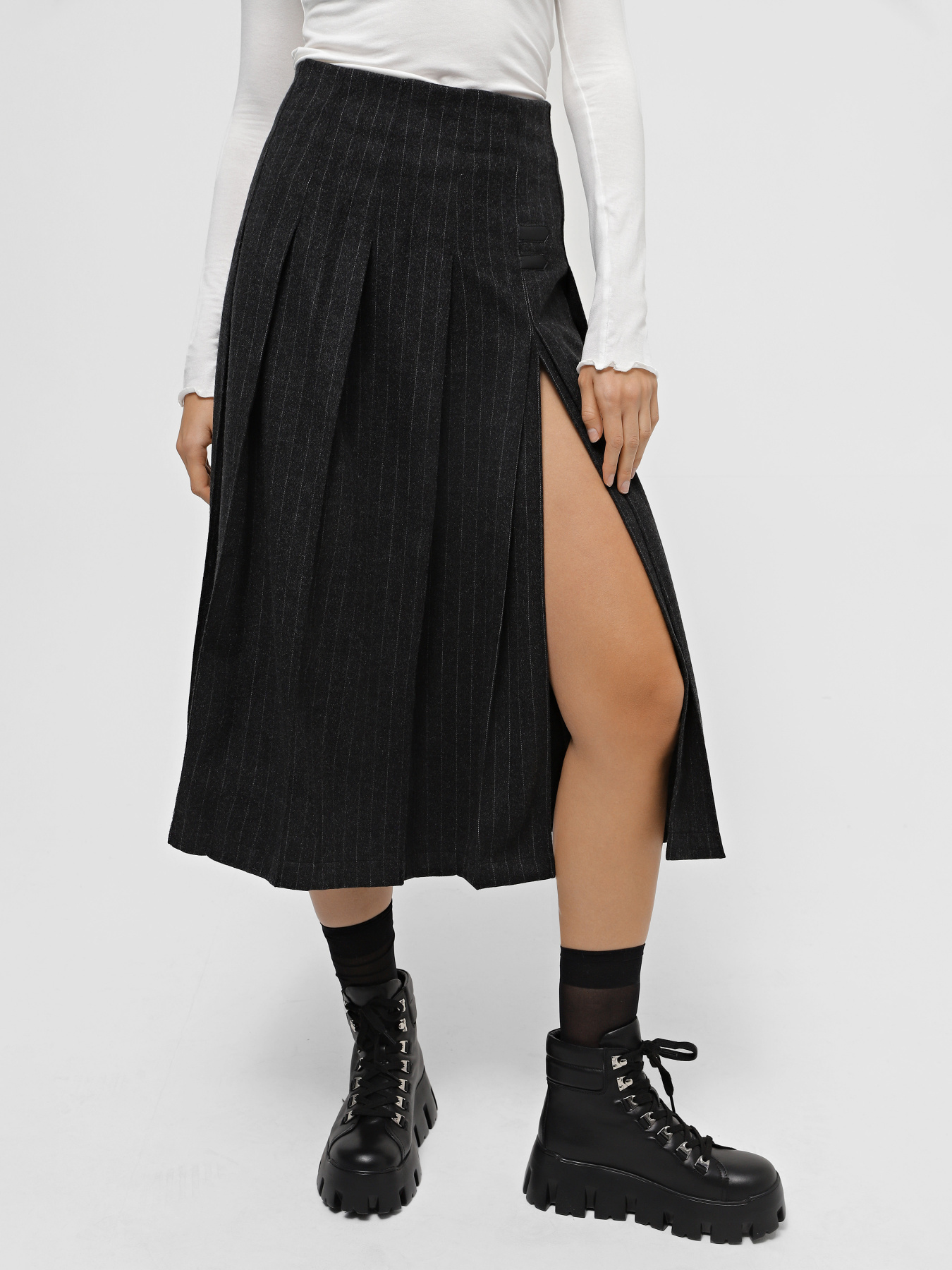 Юбка миди CHER '17 INTERTOP модель 02636FW24 Фото