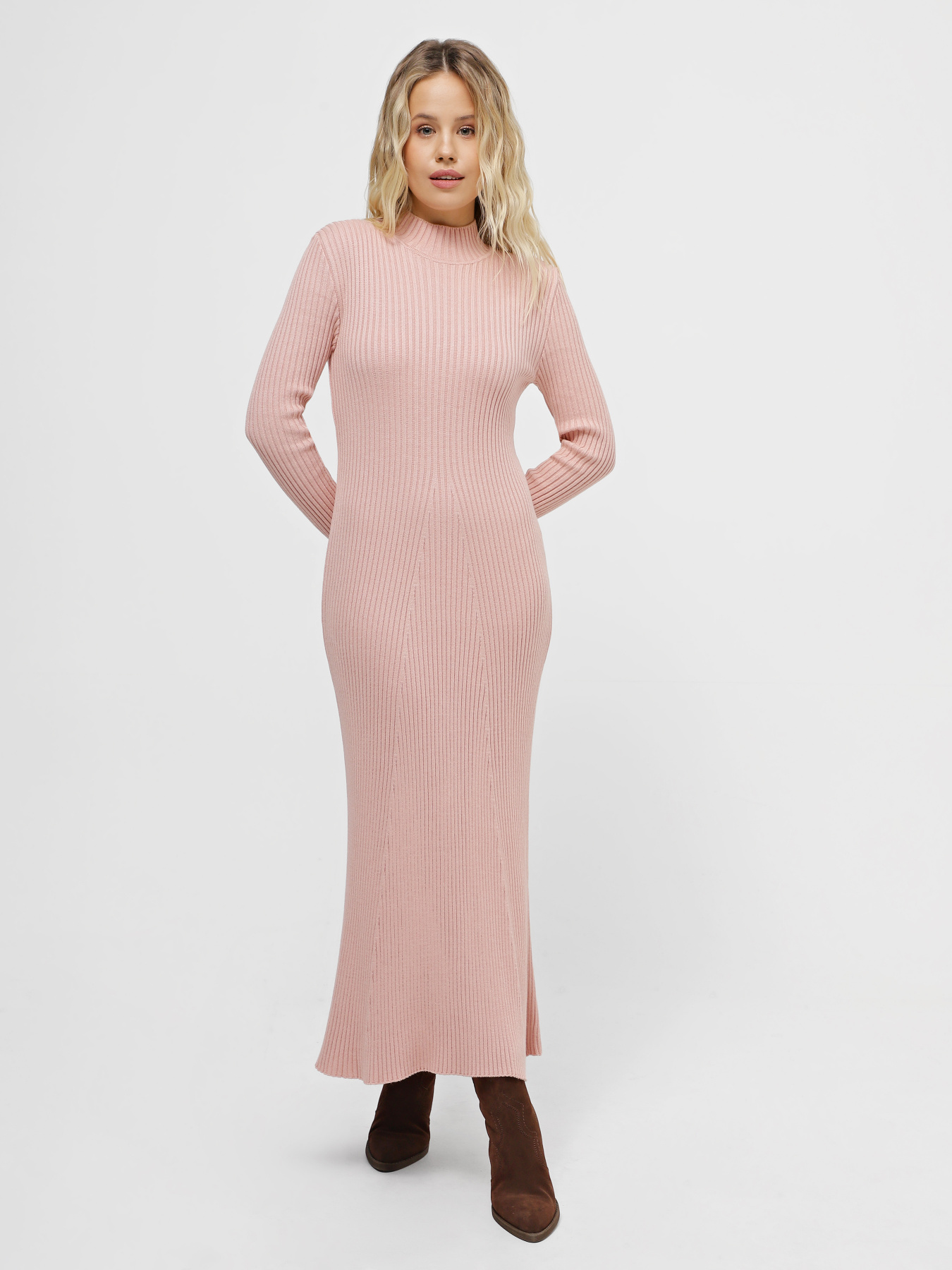 Платье миди CHER '17 INTERTOP модель 02589FW24-01 Фото