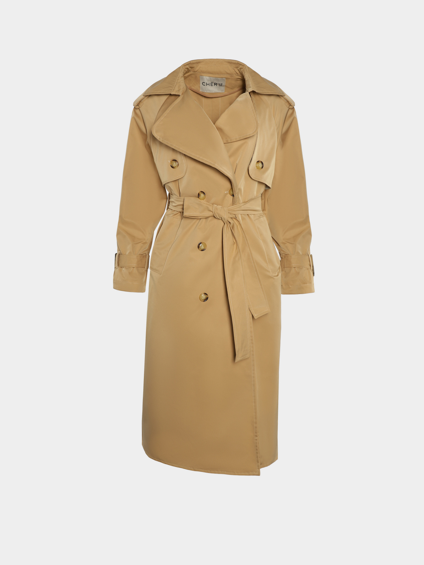 Тренч CHER '17 INTERTOP модель 02396FW24 Фото