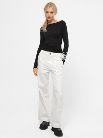 Широкі джинси CHER '17 INTERTOP модель 02586SS23 Фото