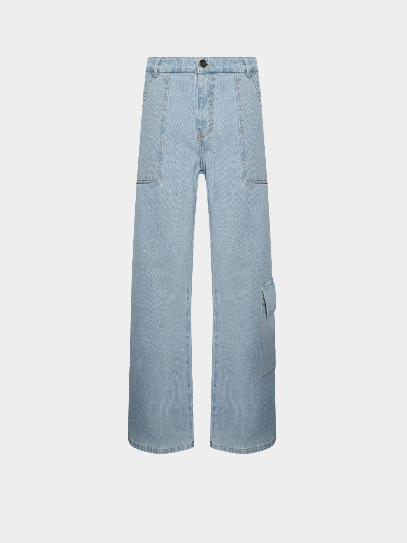 Широкі джинси CHER '17 INTERTOP модель 02586SS23-01 Фото