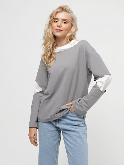 Лонгслив CHER '17 INTERTOP модель 02652FW24 Фото