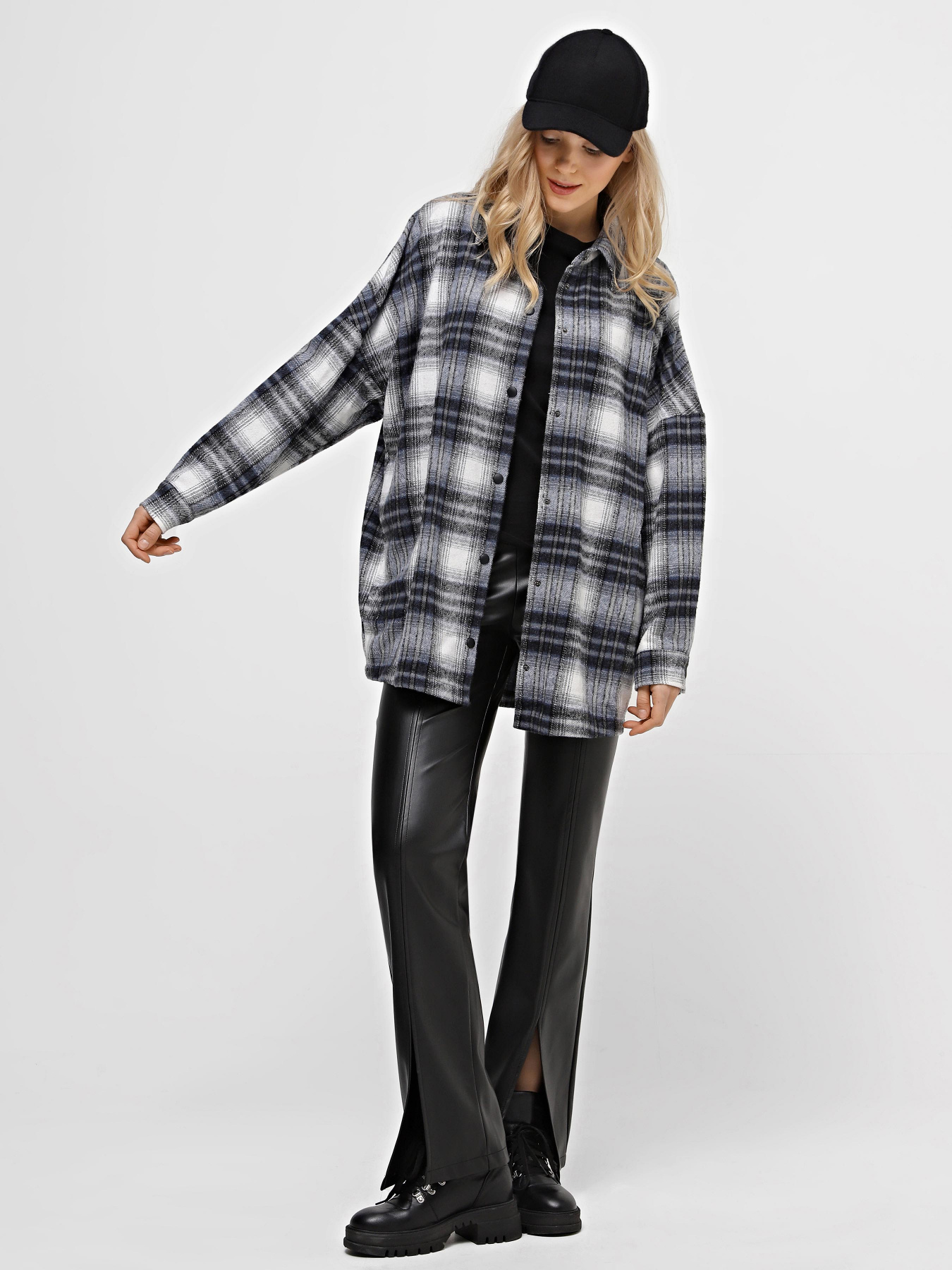 Куртка-рубашка CHER '17 INTERTOP модель 02696FW24-01 Фото