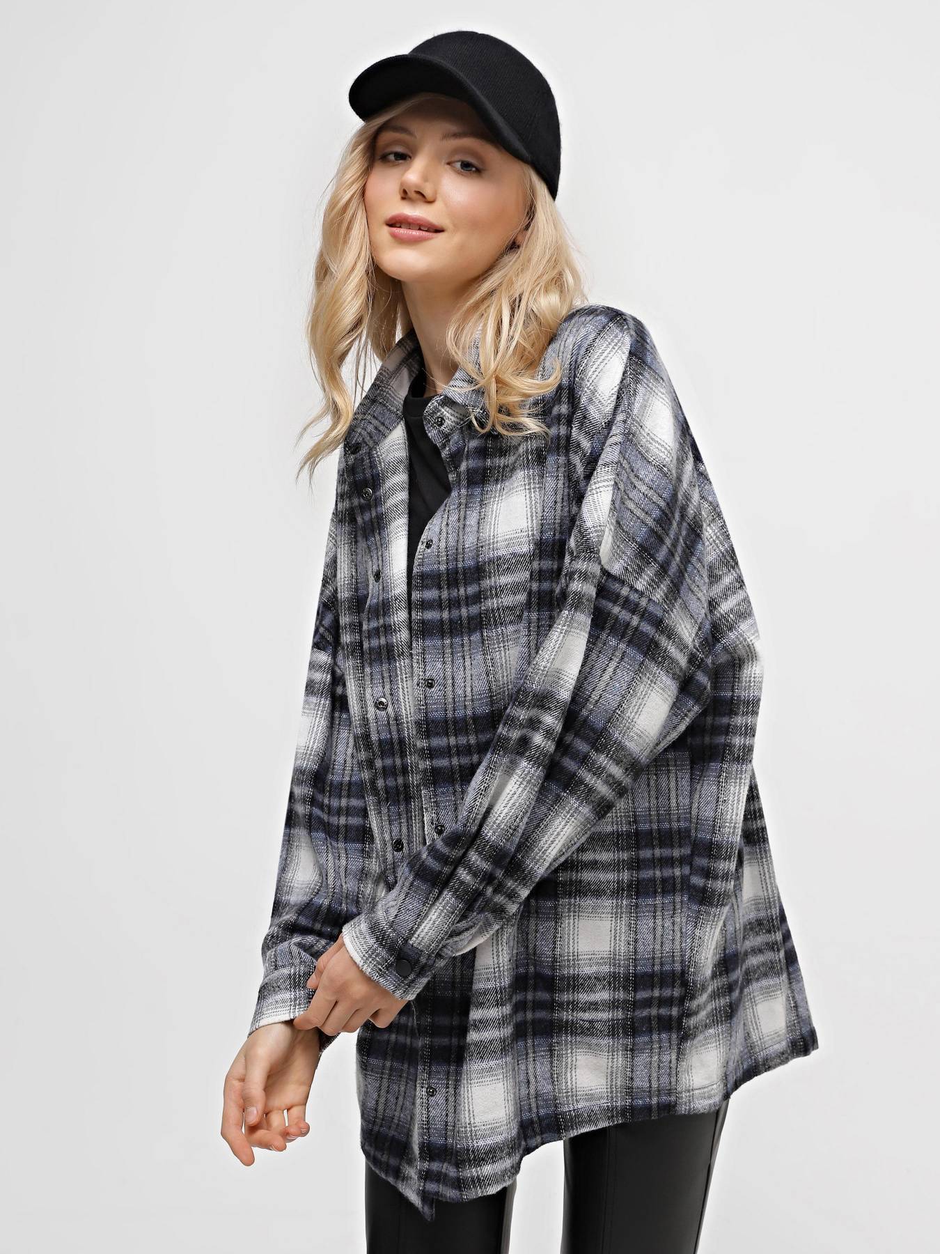 Куртка-сорочка CHER '17 INTERTOP модель 02696FW24-01 Куртка-сорочка CHER '17 INTERTOP модель 02696FW24-01 Фото