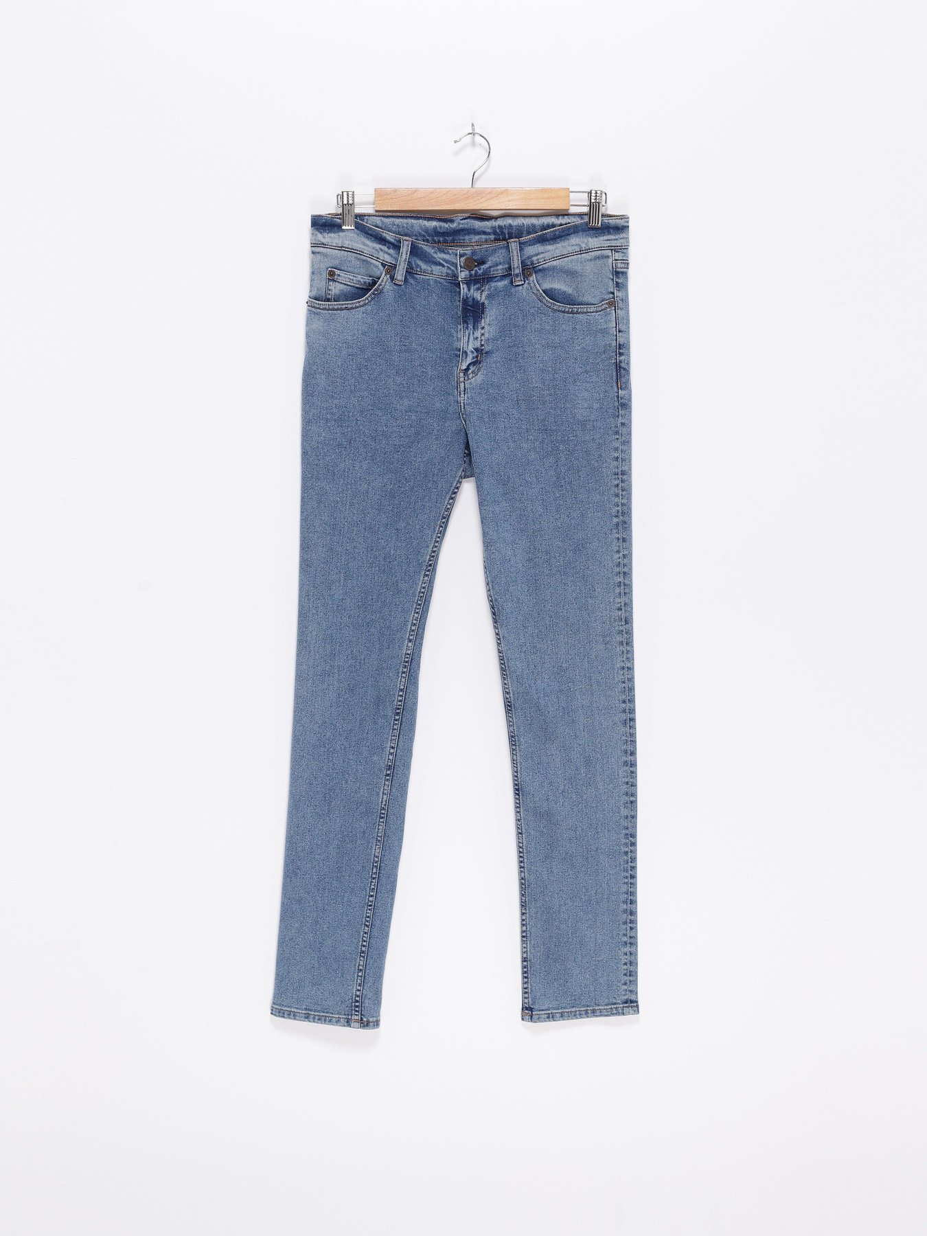 Прямі джинси Cheap Monday модель 0634564_синій Фото