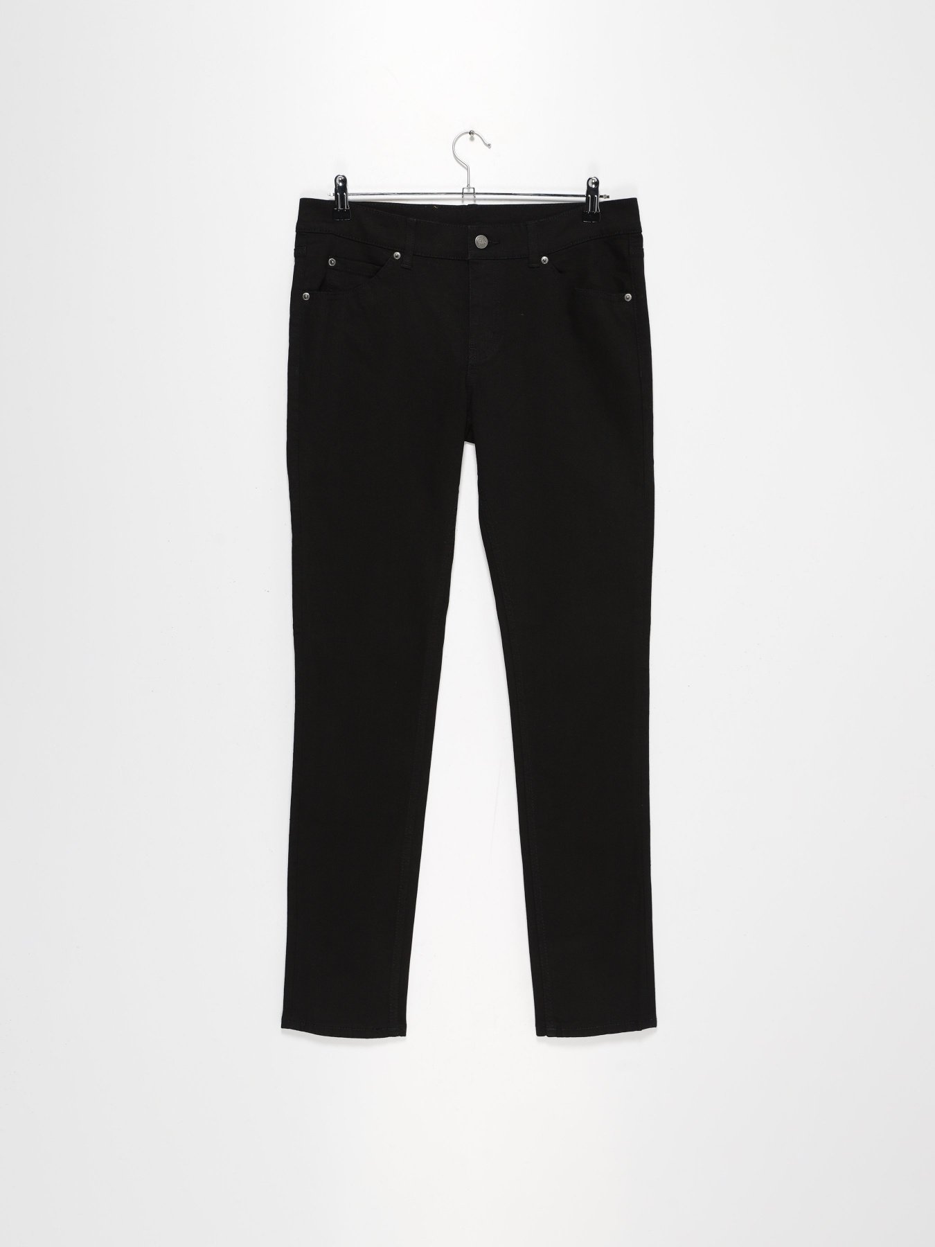 Зауженные джинсы Cheap Monday модель 0216031_чорний Фото