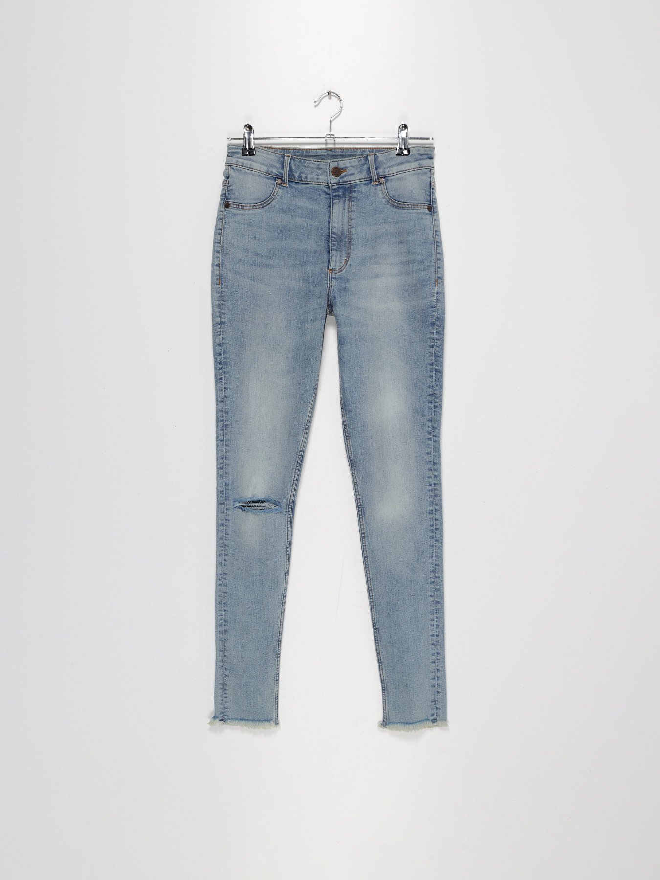 Скинни джинсы Cheap Monday модель 0638223_синій Фото