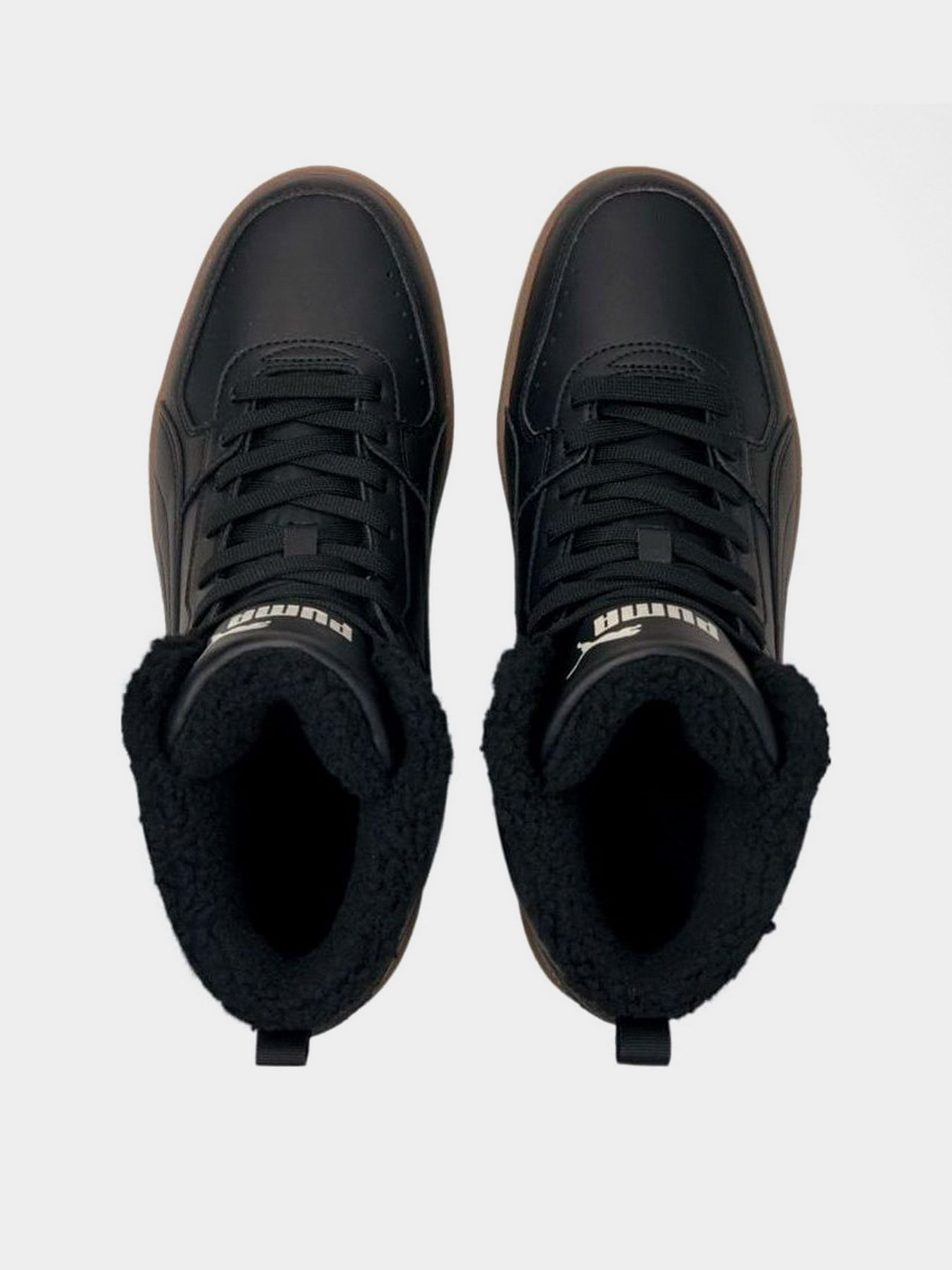 Кеды высокие PUMA Rebound Joy Fur модель 37557606 Фото