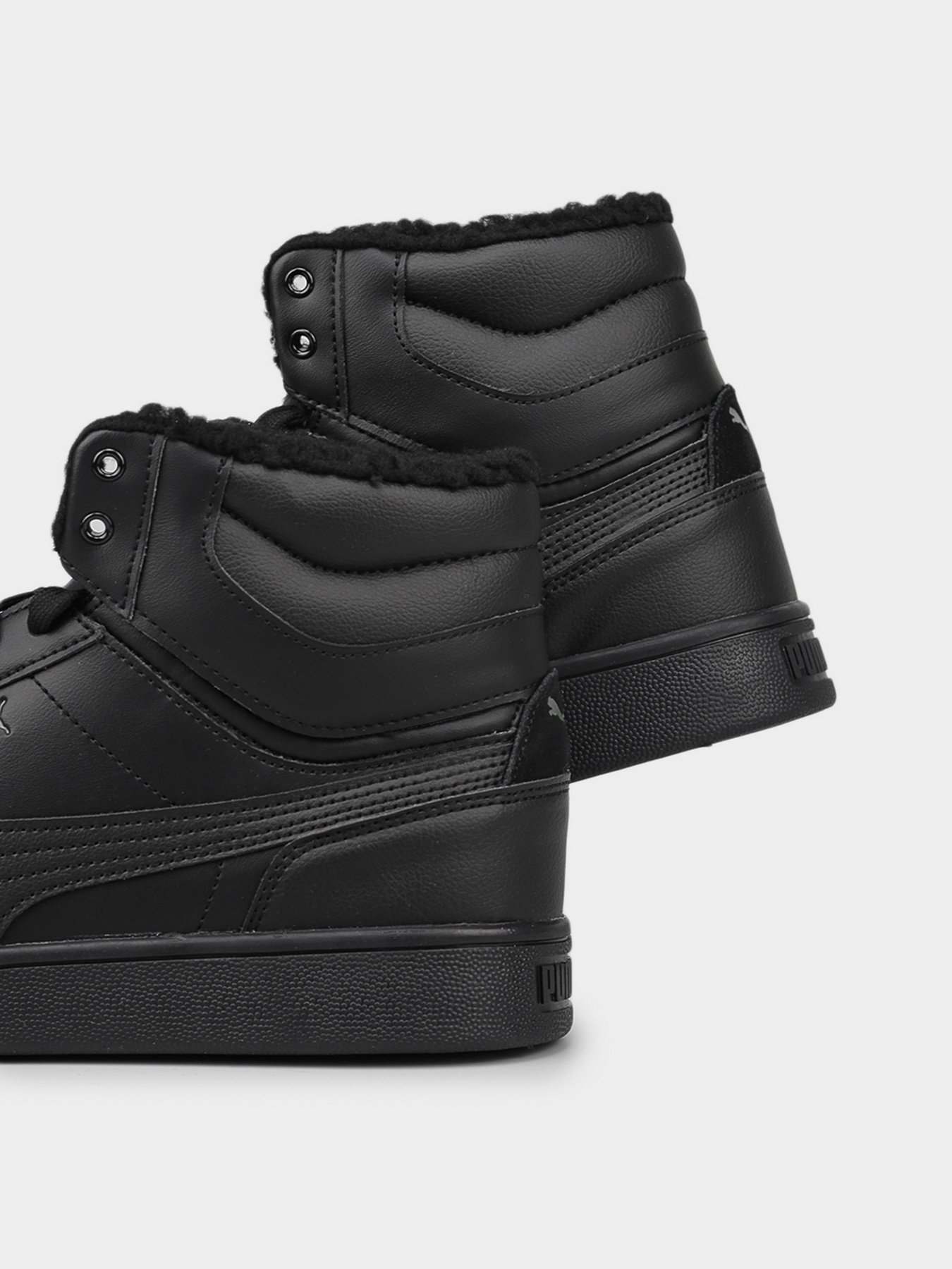 Кеды высокие PUMA Shuffle Mid Fur модель 38321202 Фото