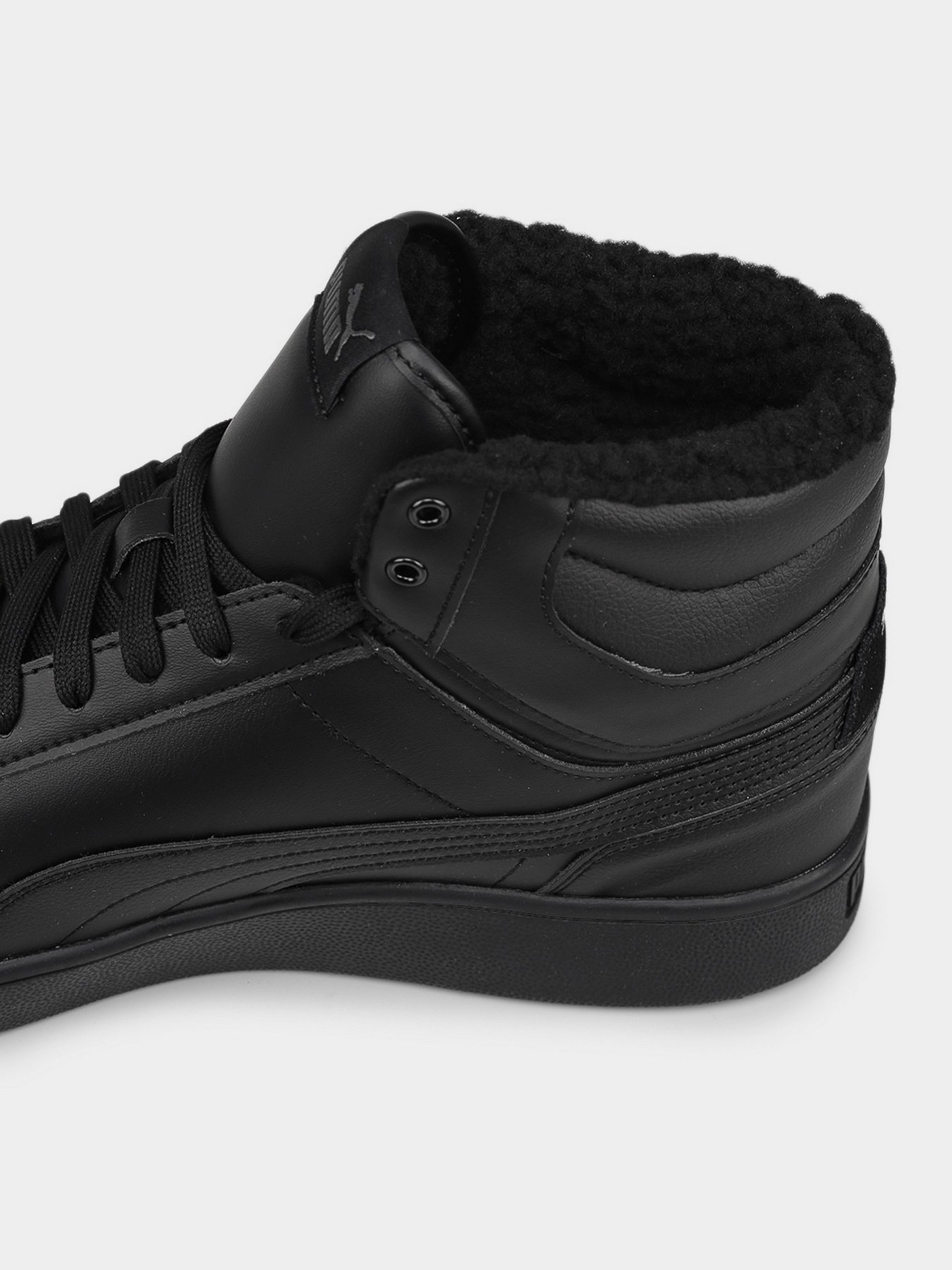 Кеды высокие PUMA Shuffle Mid Fur модель 38321202 Фото