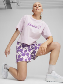 Спортивні шорти PUMA BLOSSOM AOP TR модель 67935260 Фото