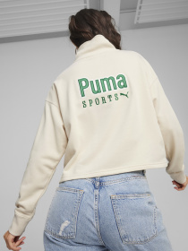 Кофта PUMA TEAM Half-Zip Crew модель 62432487 Фото