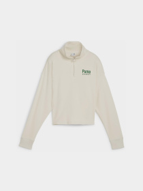 Кофта PUMA TEAM Half-Zip Crew модель 62432487 Фото