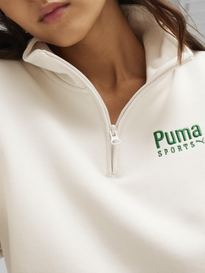 Кофта PUMA TEAM Half-Zip Crew модель 62432487 — фото 3 - INTERTOP