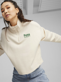 Кофта PUMA TEAM HALF-ZIP CREW модель 62432487 Кофта PUMA TEAM HALF-ZIP CREW модель 62432487 Фото