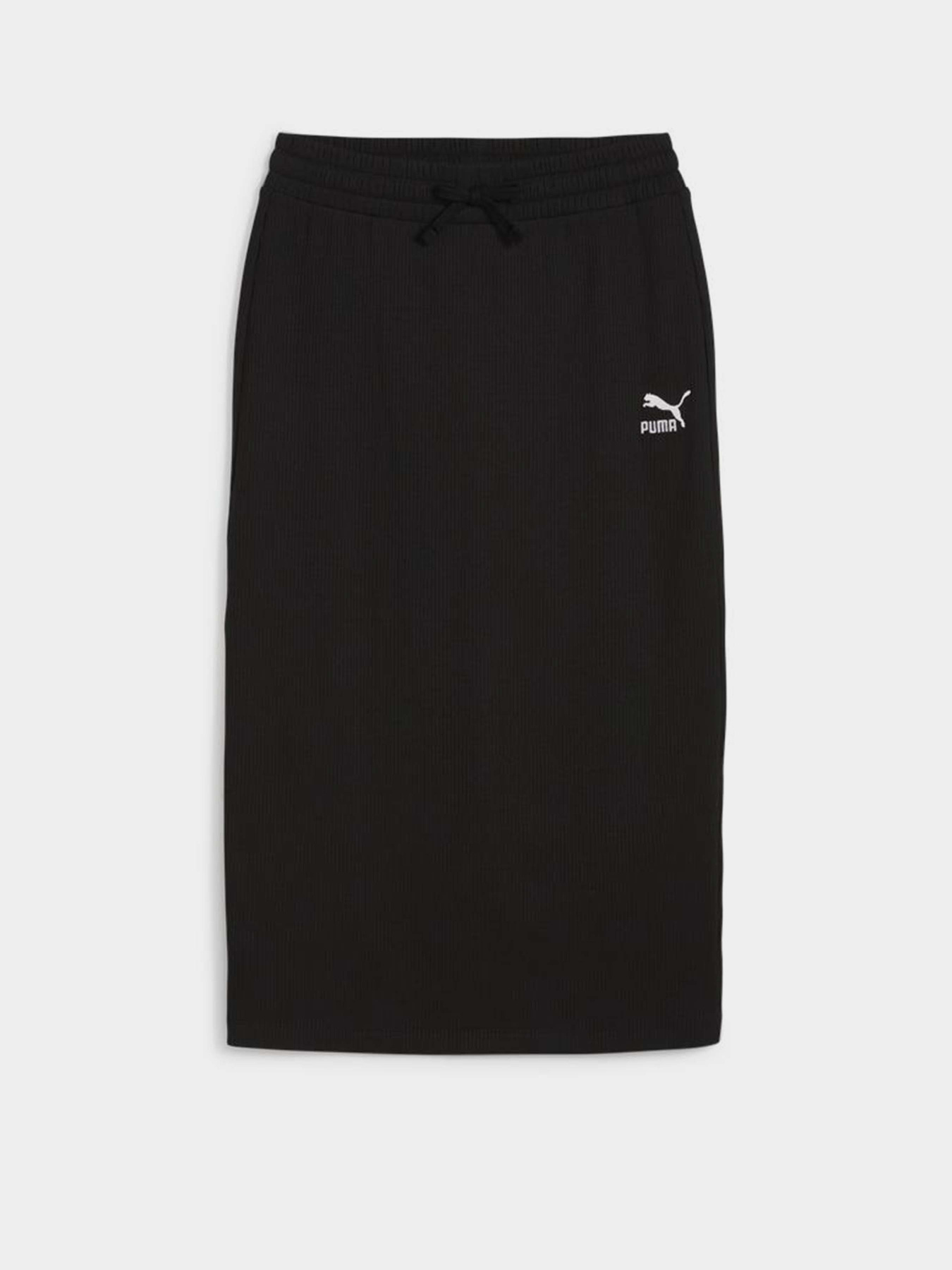 Юбка миди PUMA Classics Ribbed Midi модель 62426501 Фото