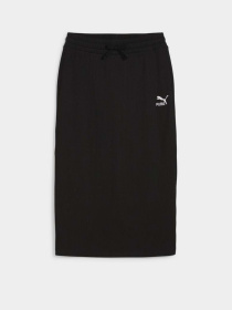 Юбка миди PUMA Classics Ribbed Midi модель 62426501 Фото