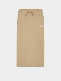 Юбка миди PUMA Classics Ribbed Midi модель 62426583 Фото