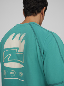 Футболка PUMA Downtown RE:Collection модель 62440288 Фото