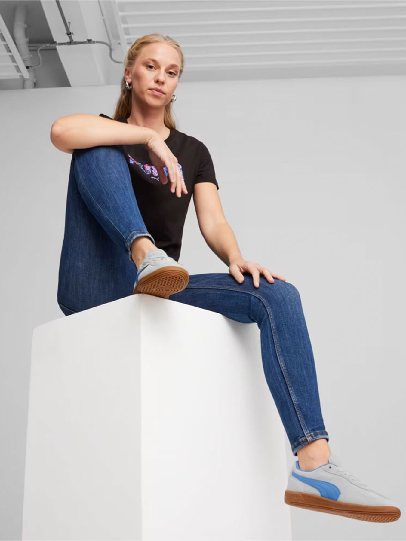 Кеды низкие PUMA PALERMO модель 39646304 Фото