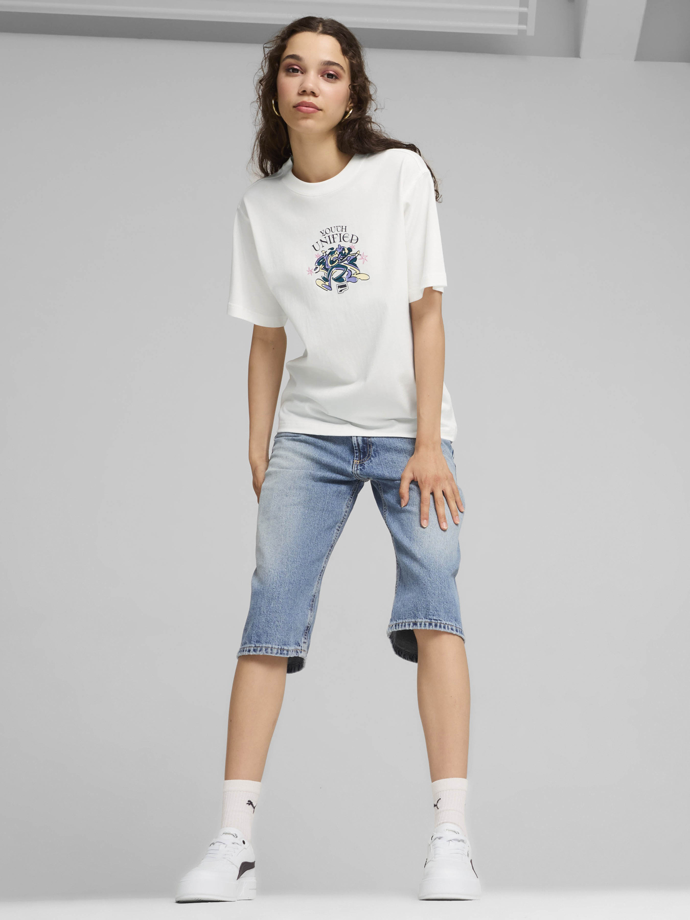 Футболка PUMA Downtown Relaxed Graphic модель 62665102 Фото