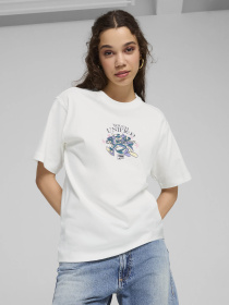 Футболка PUMA Downtown Relaxed Graphic модель 62665102 Фото