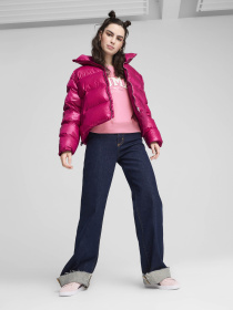 Зимняя куртка PUMA Shiny Puffer модель 62651445 Фото