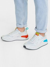 Кроссовки PUMA X-Ray² Square Rainbow Trainers модель 36885601 Фото