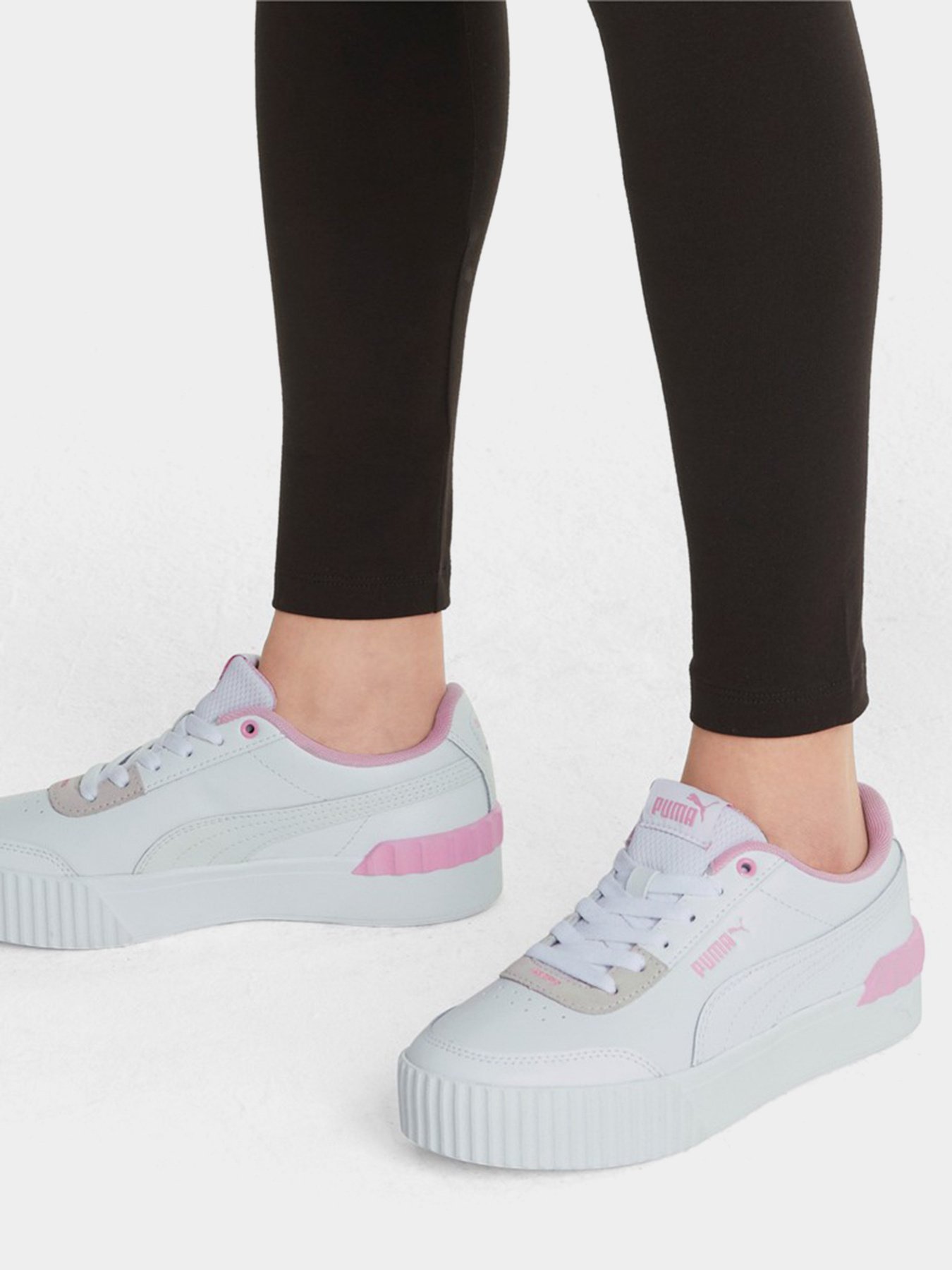 Кеды низкие PUMA Carina Lift модель 37303110 Фото