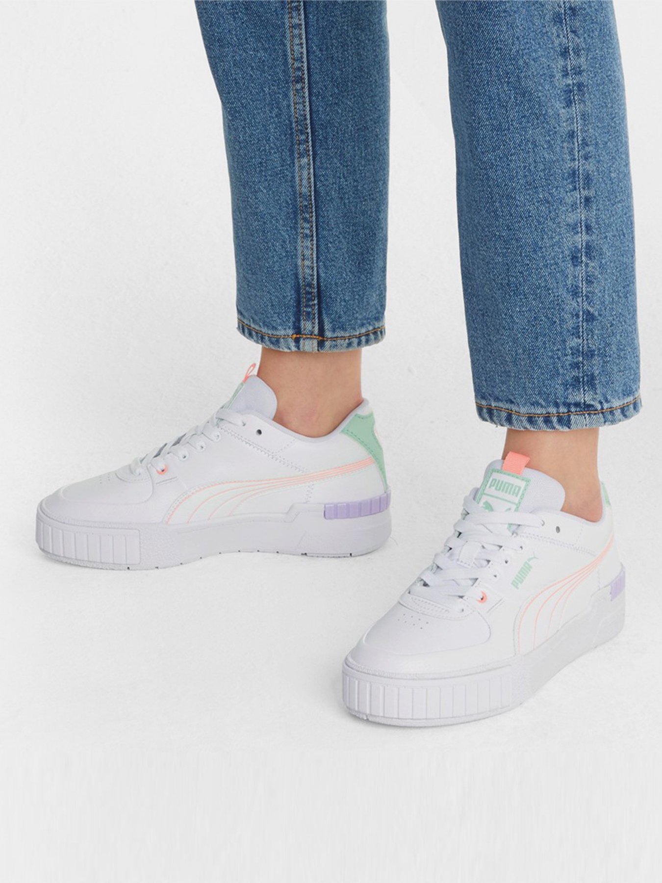 Кеди низькі PUMA Cali Sport Pastel Mix модель 37505101 Фото
