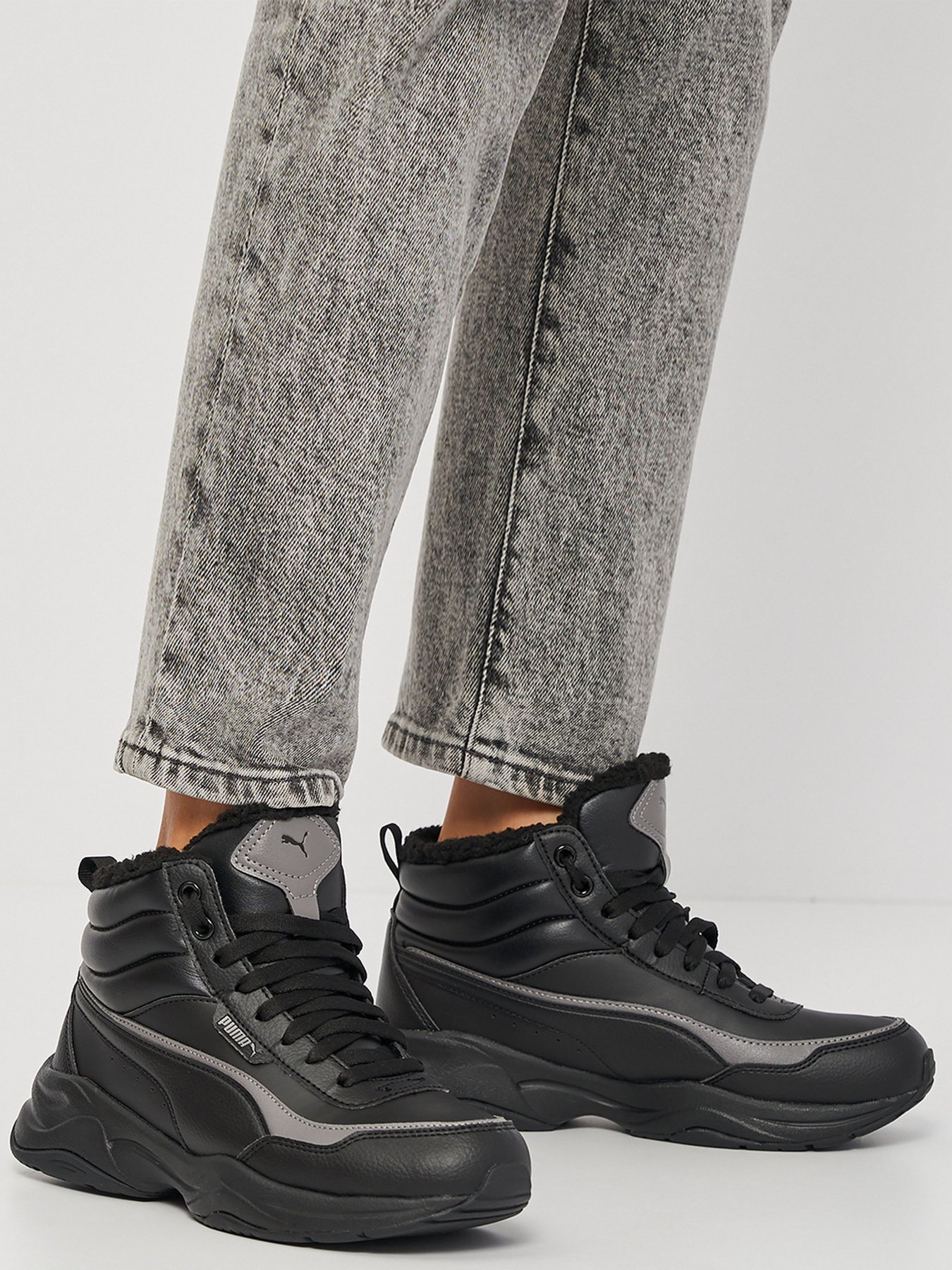 Ботинки PUMA CILIA MID METALLIC модель 37583502 Фото