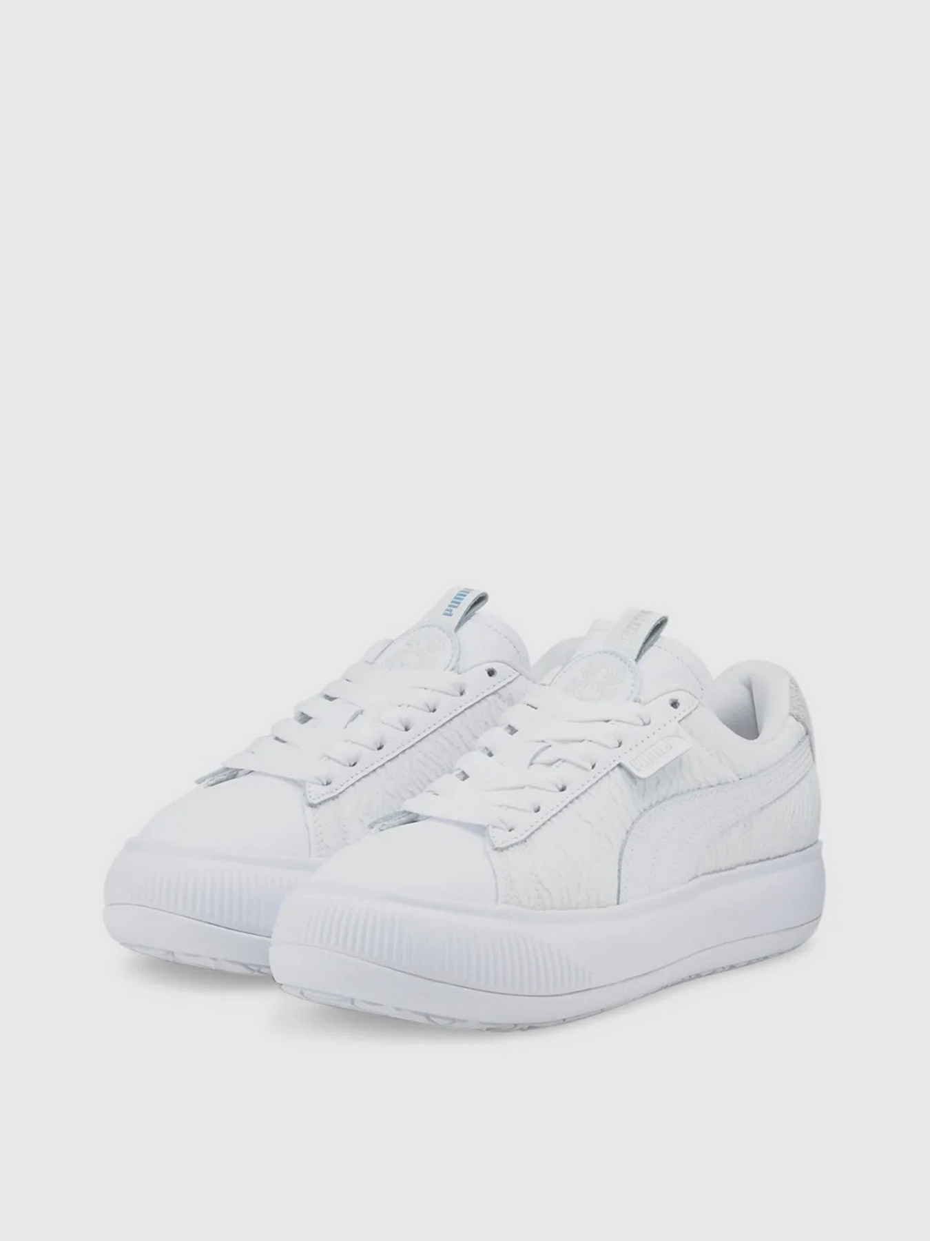 Кеды низкие PUMA Suede Mayu Snow Tiger модель 38327301 Фото
