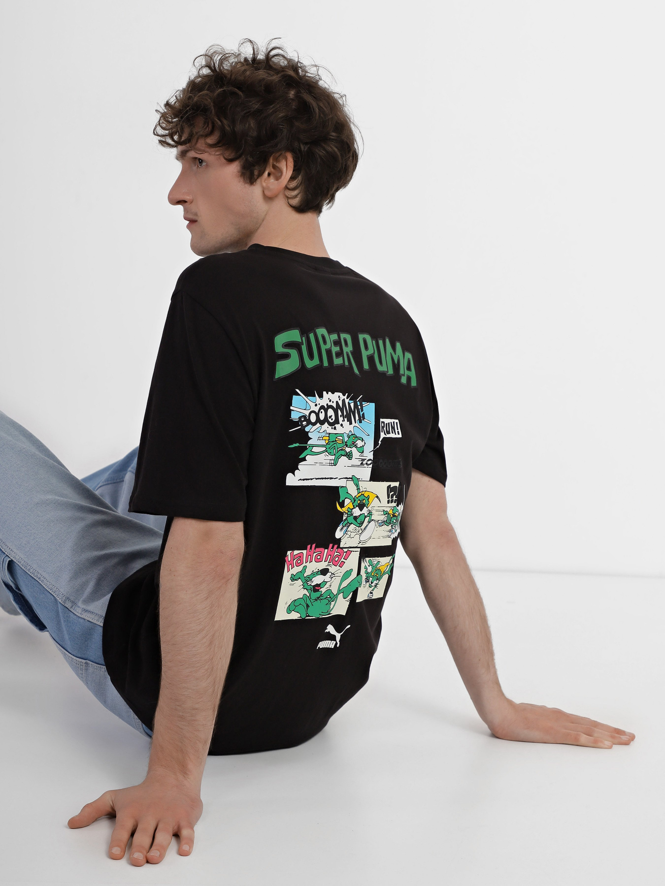 Футболка PUMA Classics Super Multi Graphic модель 53948101 Фото