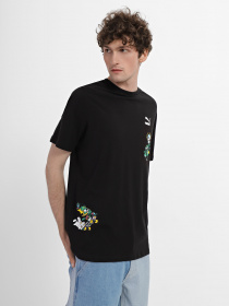 Футболка PUMA Classics Super Multi Graphic модель 53948101 Фото