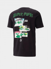 Футболка PUMA Classics Super Multi Graphic модель 53948101 Фото