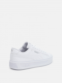 Кеды низкие PUMA Smash Platform v3 Sleek модель 39075801 Кеды низкие PUMA Smash Platform v3 Sleek модель 39075801 Фото