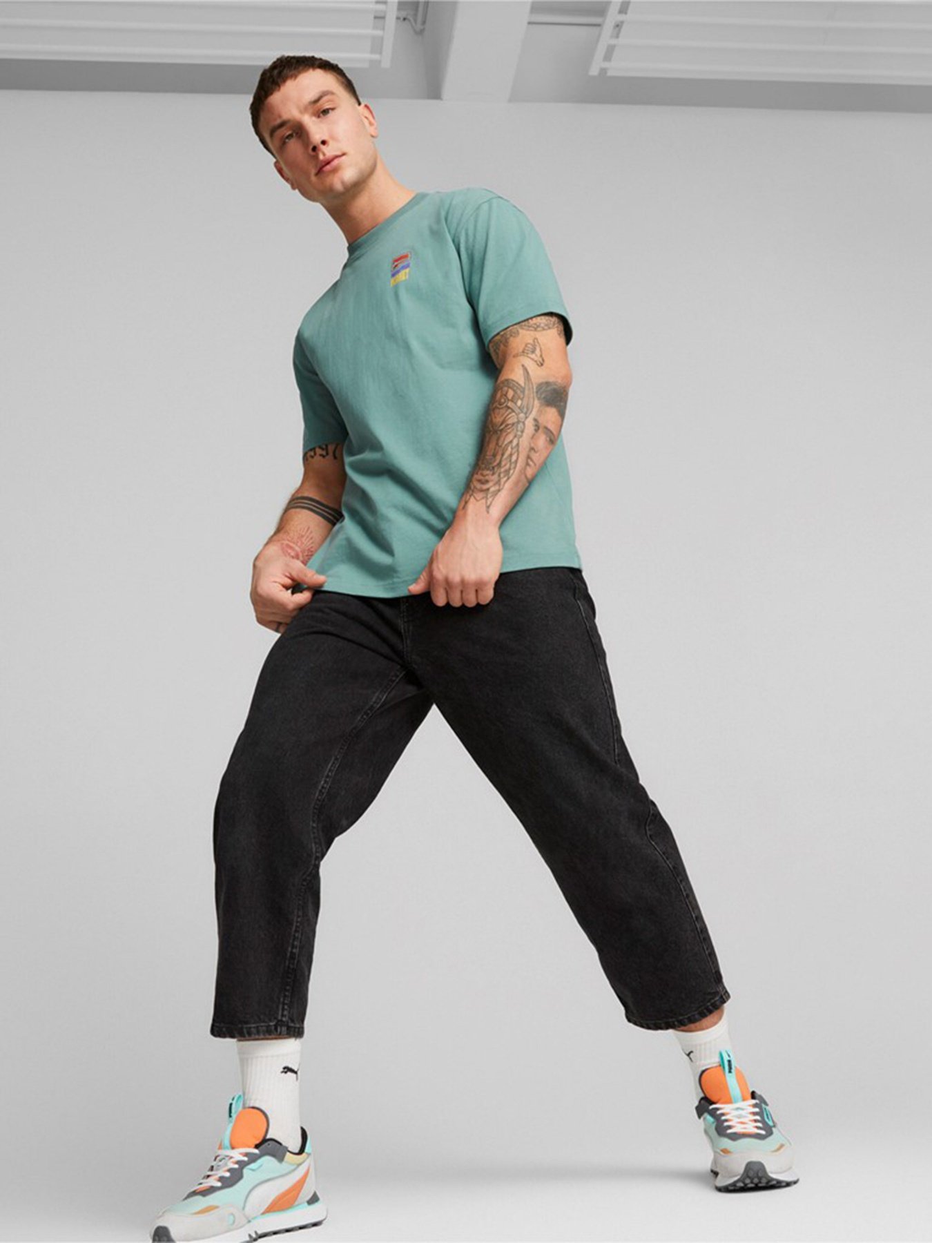 Футболка PUMA DOWNTOWN Graphic модель 53918184 Фото