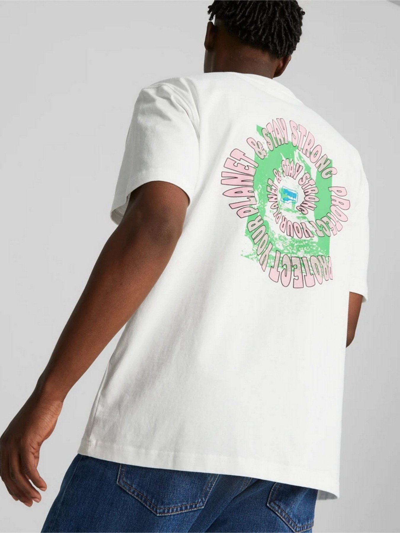 Футболка PUMA DOWNTOWN Graphic модель 53918152 Фото