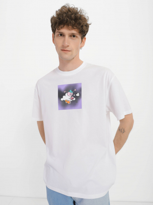 Футболка PUMA x 8ENJAMIN модель 53982002 Фото