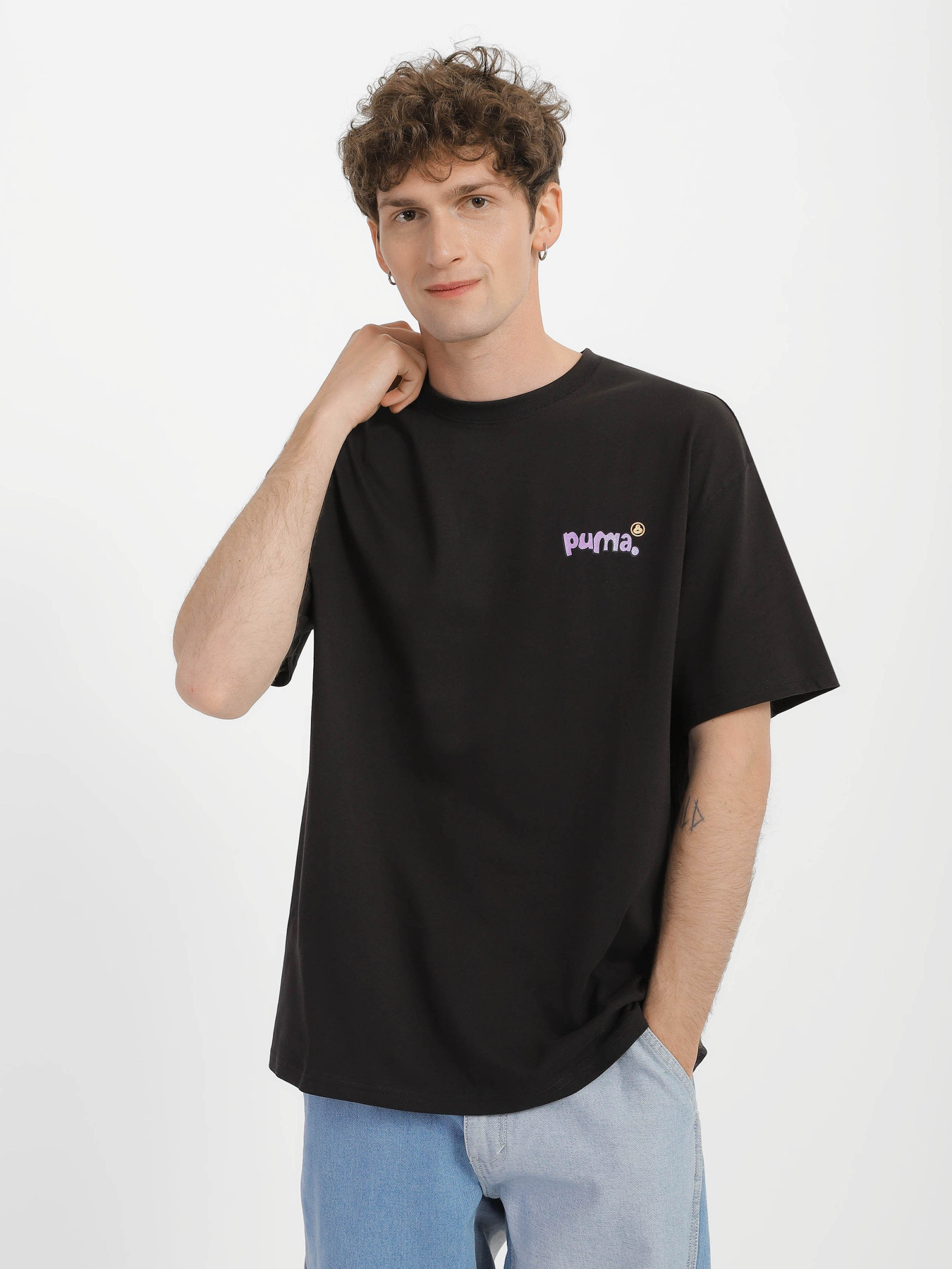 Футболка PUMA x 8ENJAMIN Graphic модель 53982101 Фото