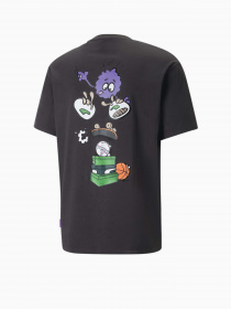 Футболка PUMA x 8ENJAMIN Graphic модель 53982101 Фото