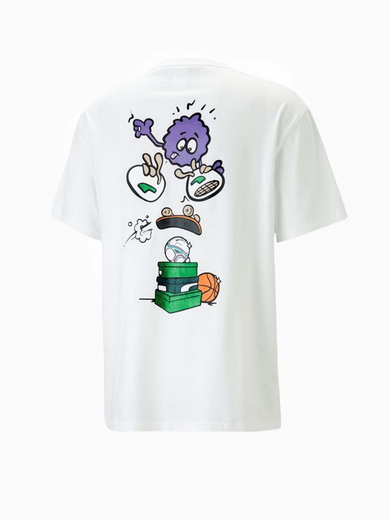 Футболка PUMA x 8ENJAMIN Graphic модель 53982102 Фото