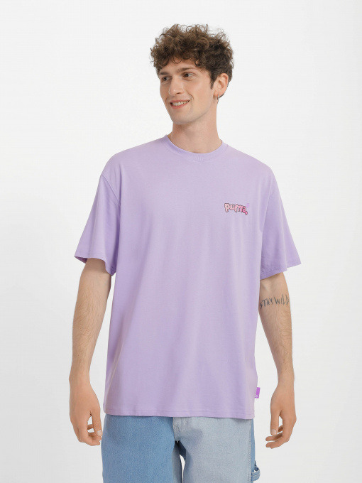 Футболка PUMA x 8ENJAMIN Graphic модель 53982125 Фото