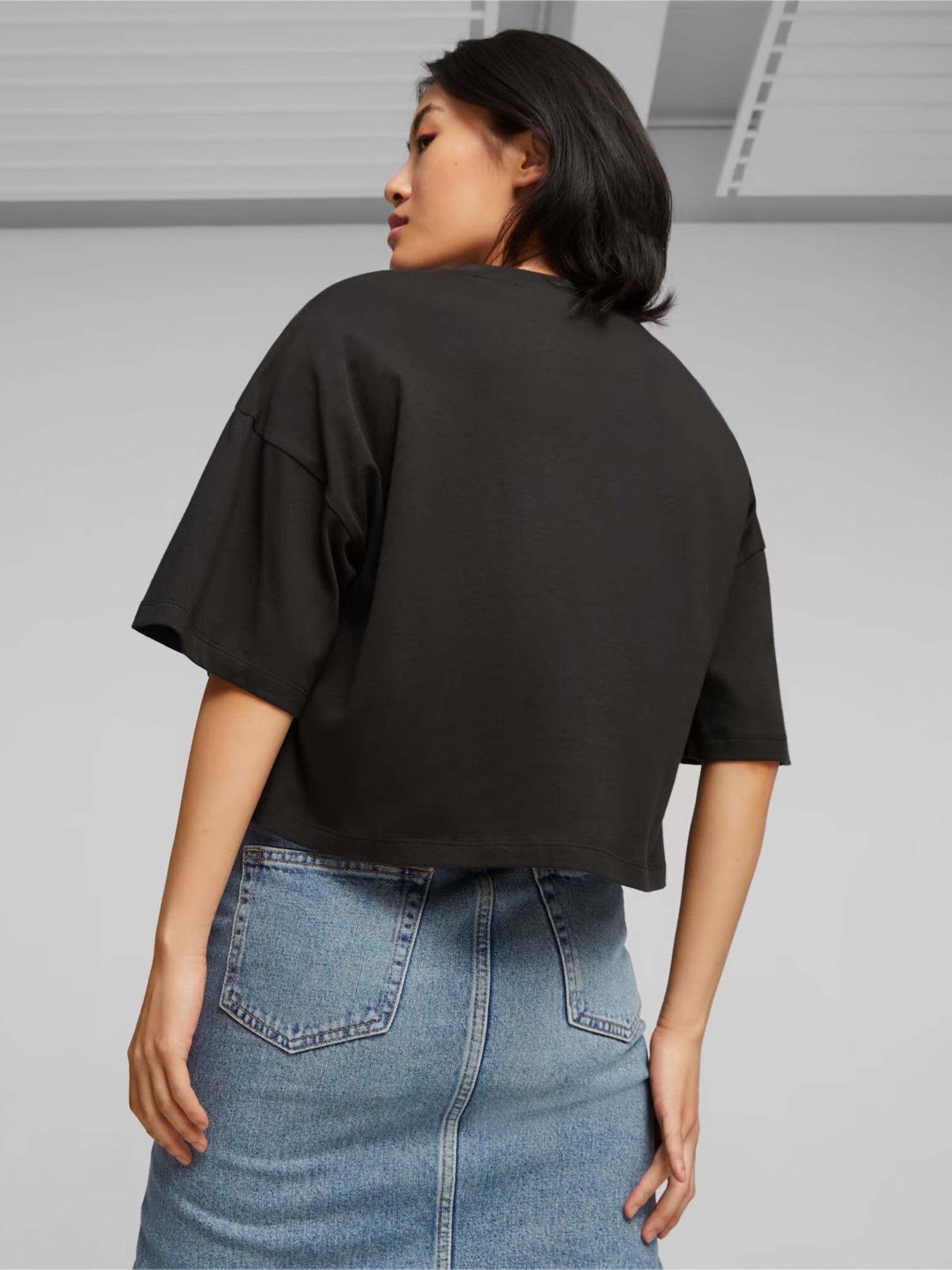 Футболка PUMA CLASSICS Oversized модель 62138101 Фото