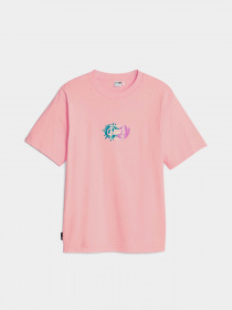 Футболка PUMA Downtown Graphic модель 62145363 Фото