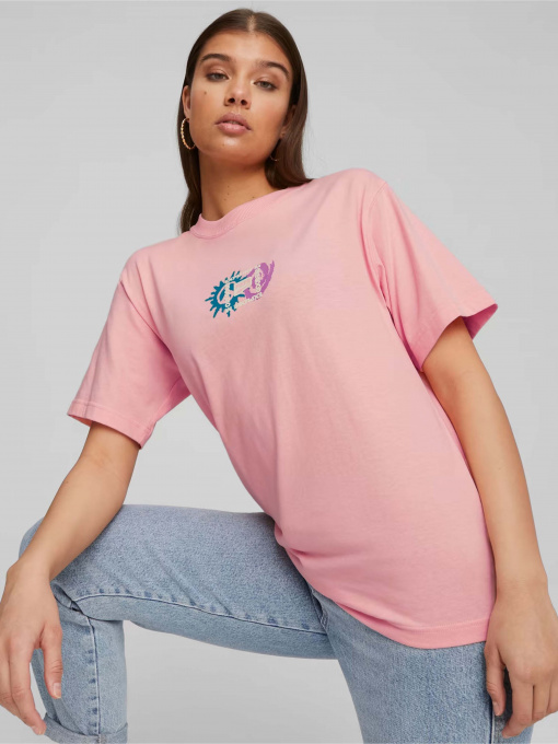 Футболка PUMA Downtown Graphic модель 62145363 Фото