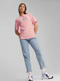 Футболка PUMA Downtown Graphic модель 62145363 Фото