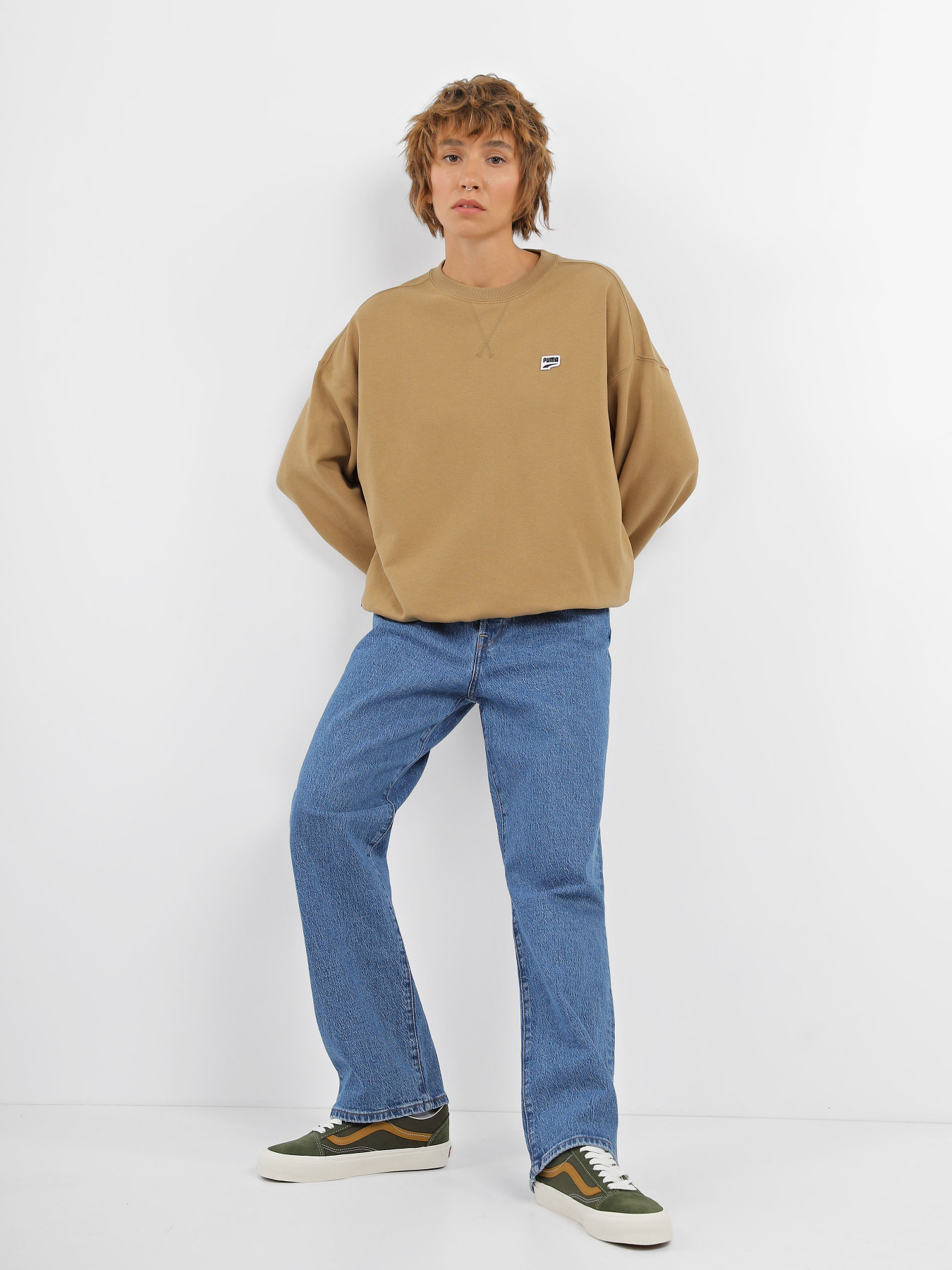 Свитшот PUMA Downtown Oversized модель 62145585 Фото