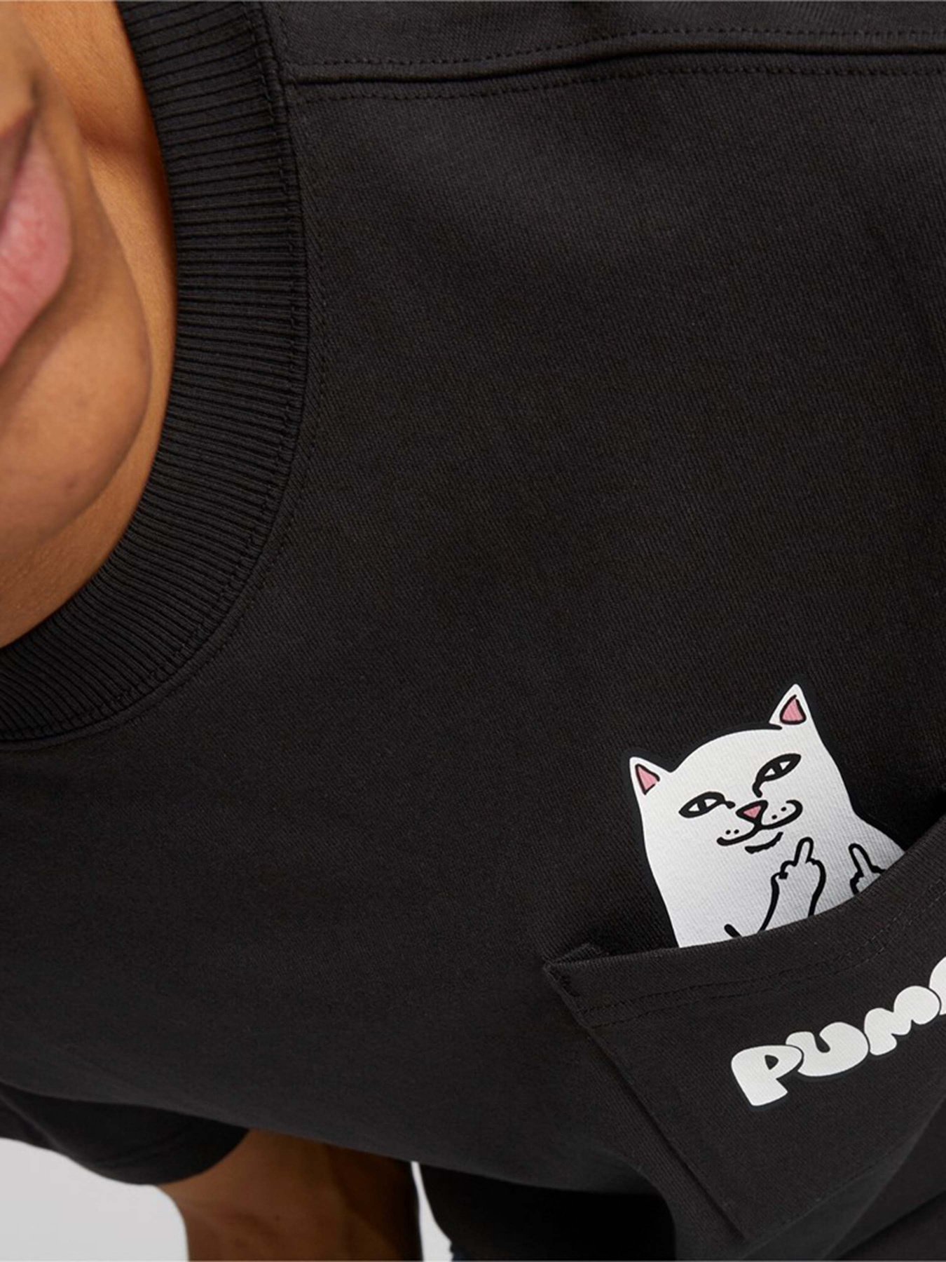 Футболка PUMA x RIPNDIP Pocket модель 62219501 Фото